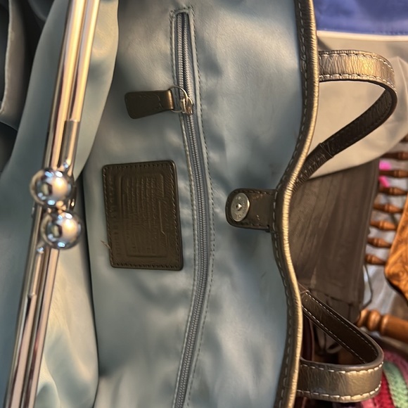 Coach Metallic Shoulder Bag - Picture 11 of 13